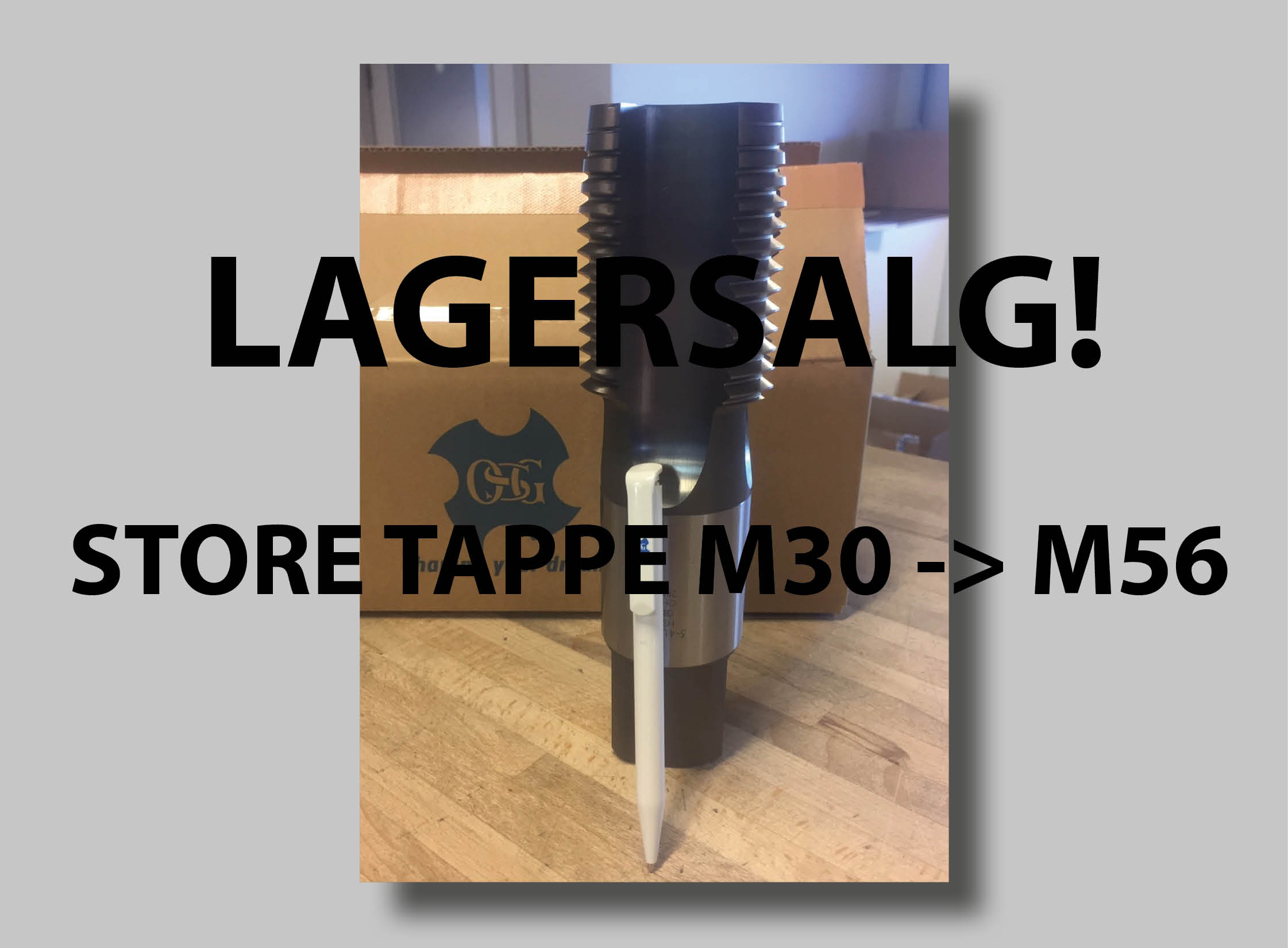 LAGERSALG - STORE TAPPE